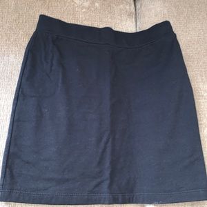 Black skirt